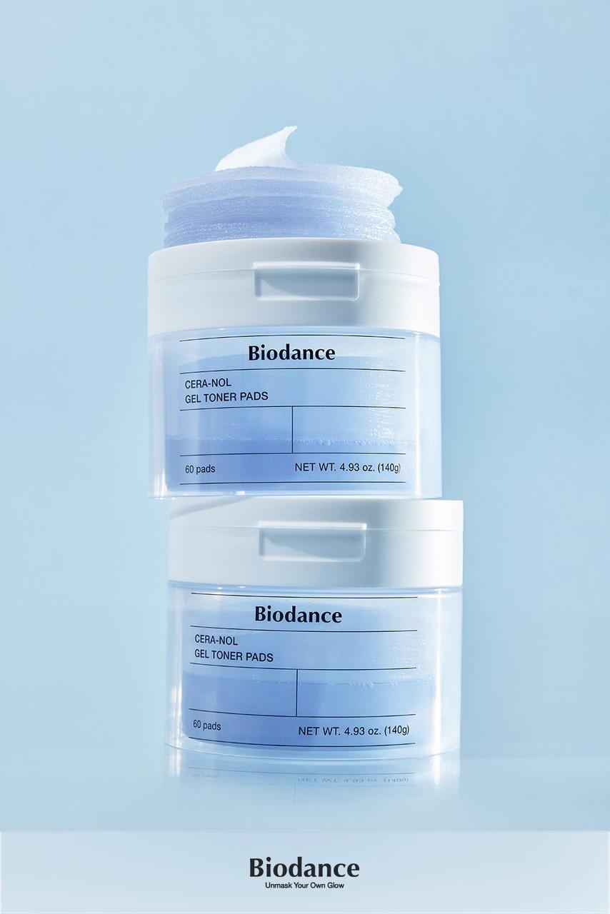 Biodance Ceta-Nol Gel Toner Pads