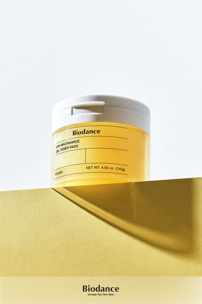 Biodance Vita Niacinamide Gel Toner Pads